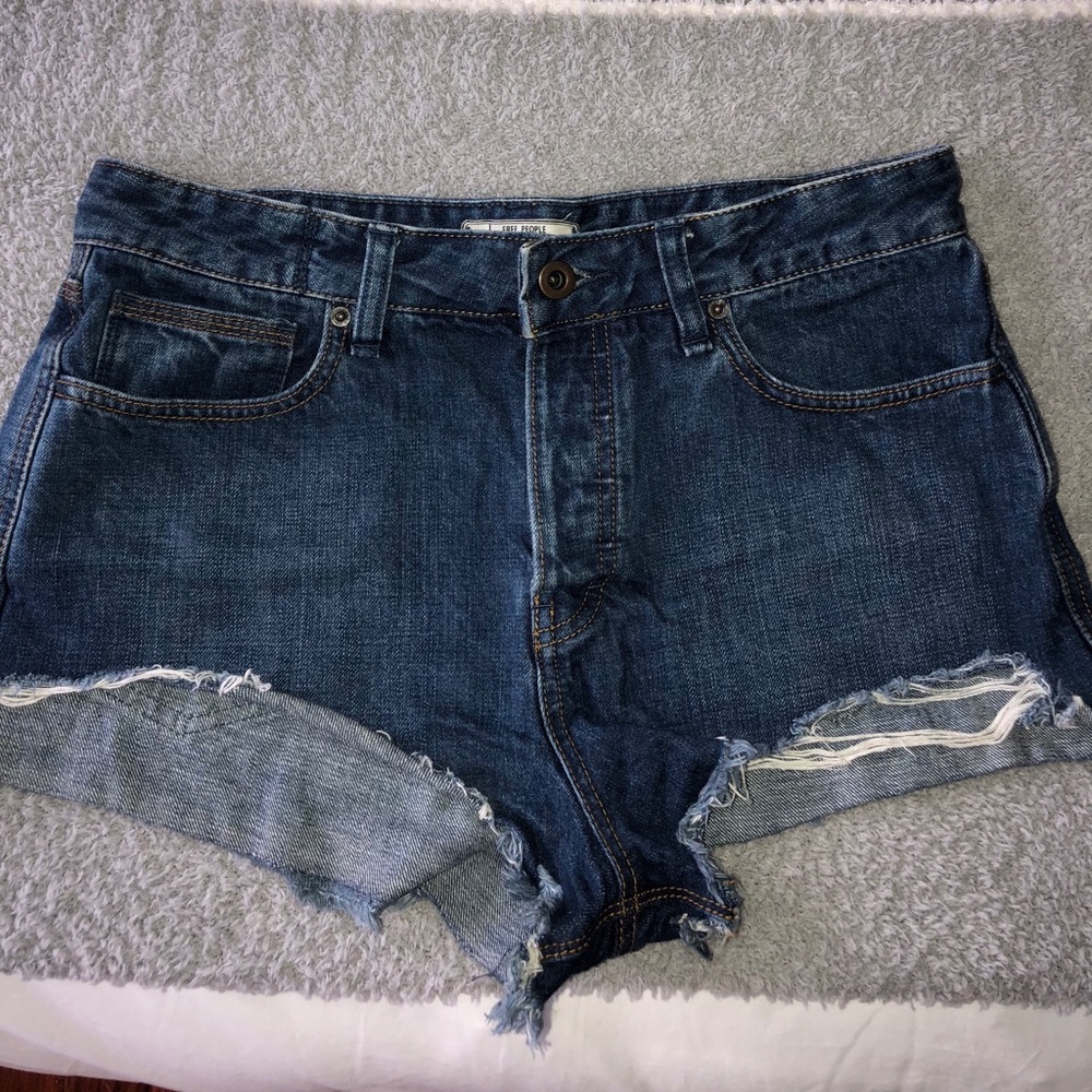 Free people high waisted shorts!